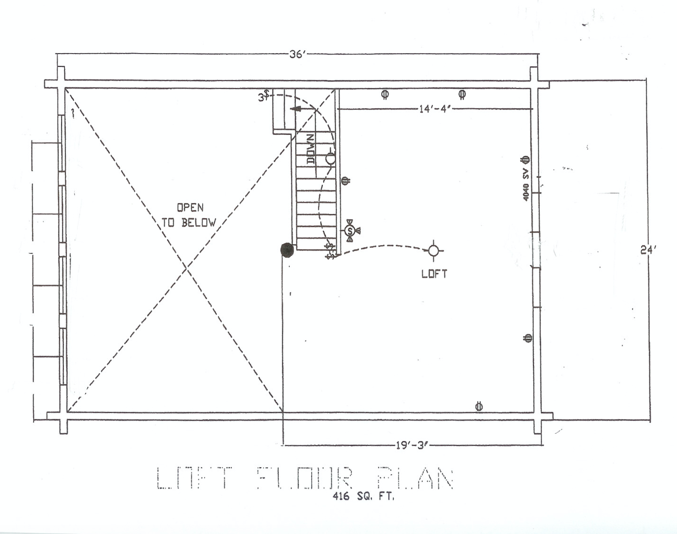 Model 1165 (2bed / 1 bath & loft)