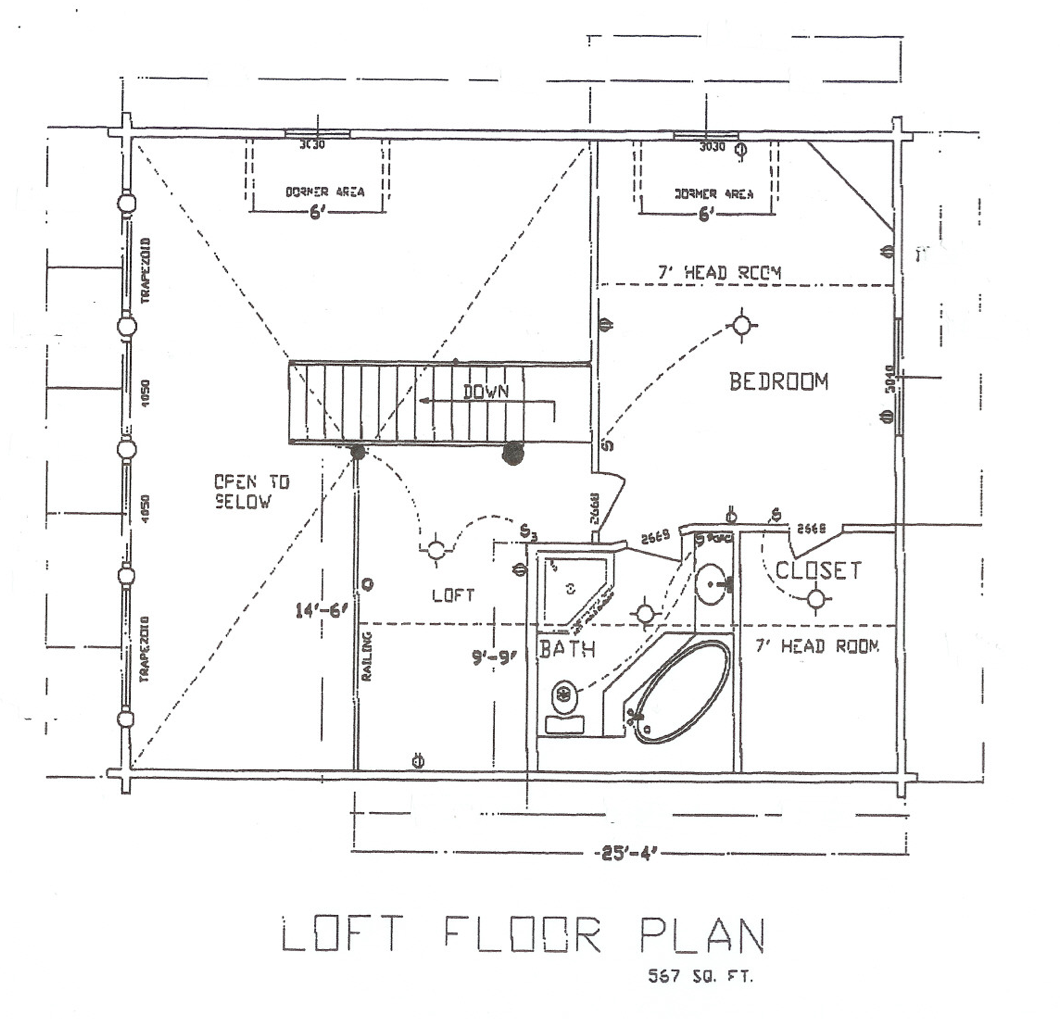Model 1652 (2bed / 2bath and loft)