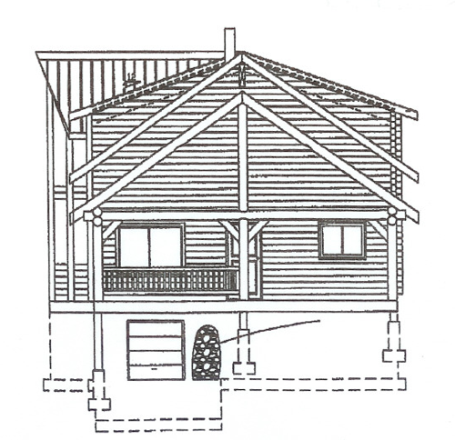 Model 1787 (2 bed / 1 bath & Loft)