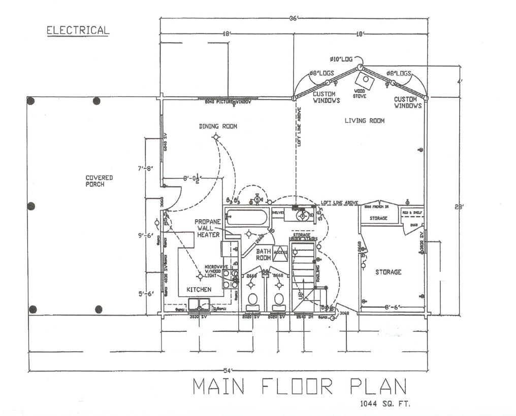 Model 1787 (2 bed / 1 bath & Loft)