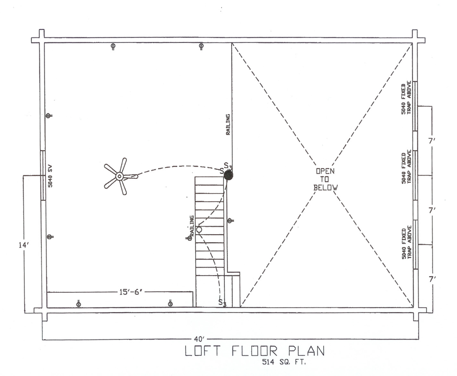 Model 1690 (1bed / 1 bath & Loft)