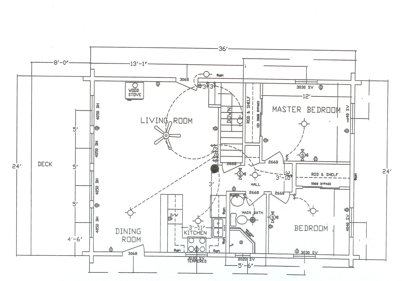 Model 1200 (2 bed / bath & loft)