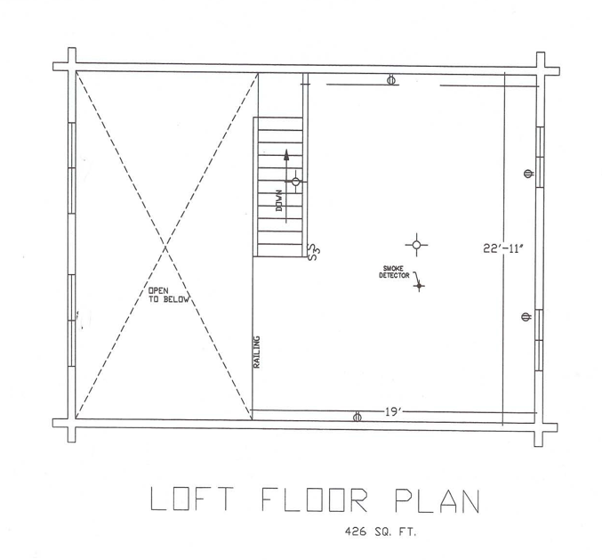 Model 1182 (1 bd / 1ba & loft)