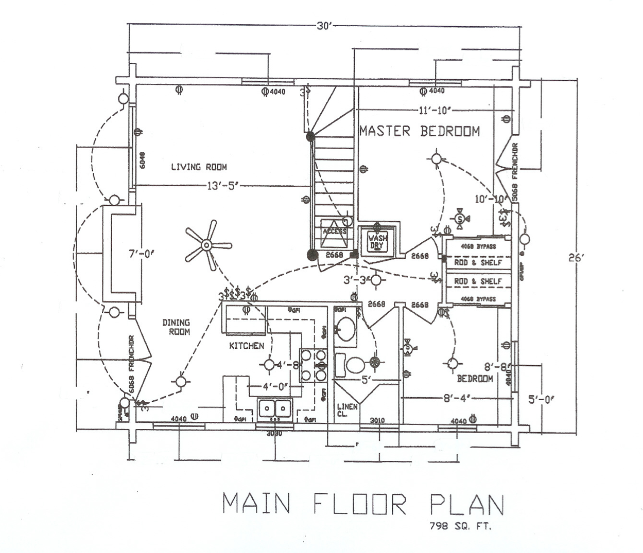 Model 1170 (2bed / 1 bath & loft)