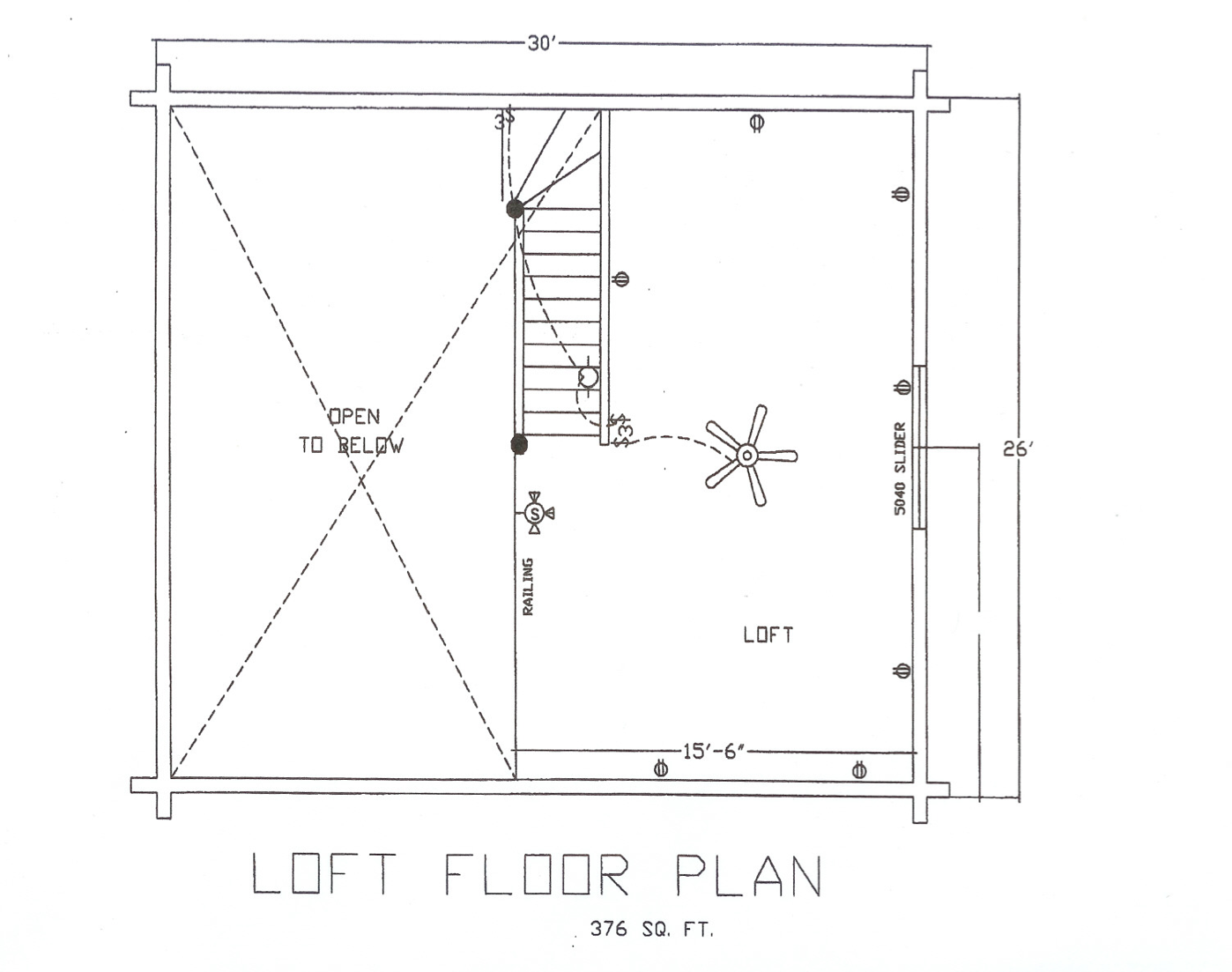 Model 1170 (2bed / 1 bath & loft)